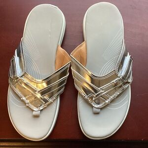 Stylish Silver Women's Sandals